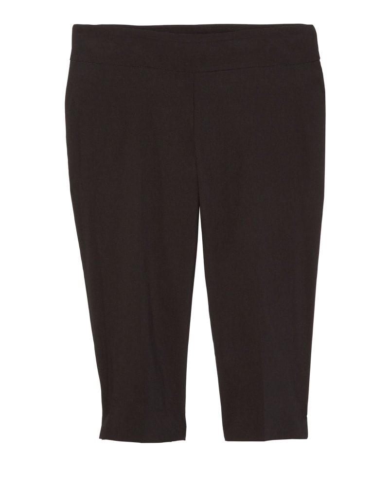 Front of plus size Tokyo Pull-On Capri by Meera Lane | Dia&Co | dia_product_style_image_id:119548
